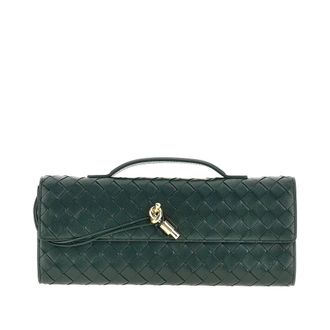 Bottega Veneta Andiamo nappa leather clutch Woman One Size