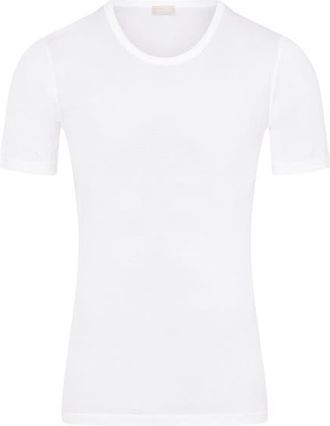 Hanro Cotton Pure Fitted Cotton Crew Neck T-Shirt in White at Nordstrom, Size Xx-Large