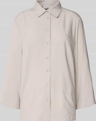 Christian Berg Regular Fit Bluse aus Viskose mit 3/4-Arm in Sand, Größe 36