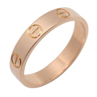 Cartier Gold Pink Gold (18K) Band Ring (Pre-Owned)