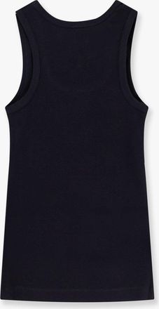 Pinko Womens Tank Top Calcolatore Black Cotton T-Shirts & Jerseys