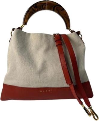 Marni Borsa Pre-owned- Borsa a spalla - - Pre-owned - Donna - Beige - ONE SIZE
