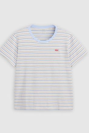 Levi's T-shirt The Perfect (taglie forti) - Donna - 1X - Multicolore / Mandy Stripe Chambray Blue