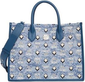 MCM Aren Tote in Blue at Nordstrom Rack