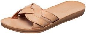 Antelope Alta Woven Leather Slide Sandal in Tan at Nordstrom Rack, Size 10Us / 41Eu