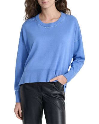 DKNY Dkny Studded Sweater