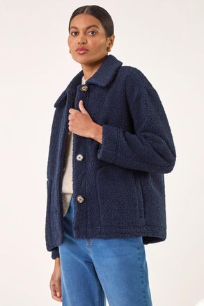 Roman Collared Borg Fleece Jacket