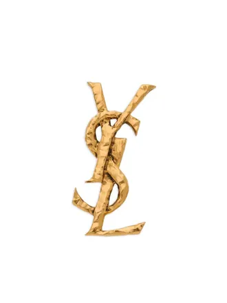 Saint Laurent Cassandre oorbel - Goud