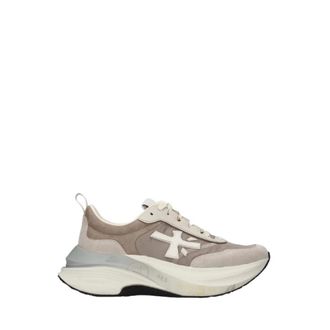 Premiata Hill 8710 Sneakers - Dames - Schoenen - Beige - Maat: 40 EU Leer