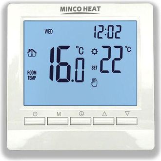 OEM Controlador De Termostato, Termostato Digital Programable De 3 A - Controlador De Temperatura Ambiente Con Pantalla Lcd Digital Y Retroiluminaci&oacute;n Azu