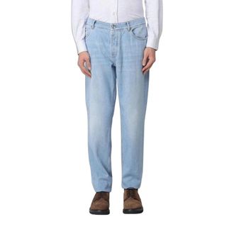 Brunello Cucinelli Heren, Jeans, Blauw, Maat: 5XL Denim