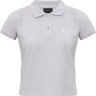 Balenciaga Polo Shirts - Dames - Polos - Grijs - S - Tops