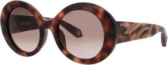 Roberto Cavalli Mens Brown Rectangular Sunglasses RCSRC010M02BV