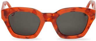 Mr.Boho Barrosa BLM6-11 Womens Sunglasses Orange Size 49