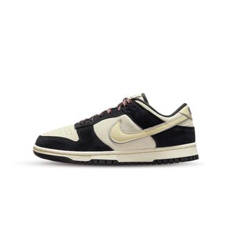 Nike Fitness, Dames, Zwart, 39 EU, Leer, Dunk Low LX