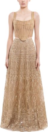 Saiid Kobeisy Beaded Skirt