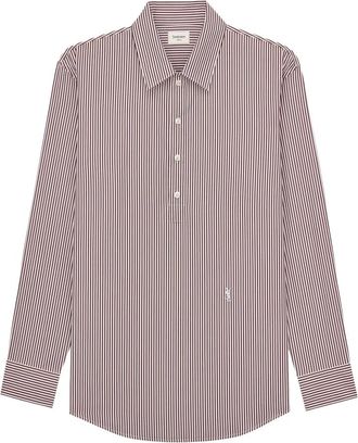 Saint Laurent Overhemden, Heren, Veelkleurig, M, Katoen, Cassandre Shirt