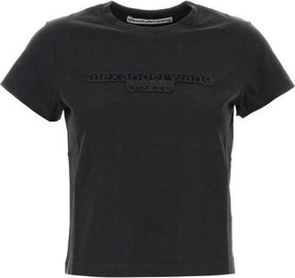 Alexander Wang Logo T-Shirt - Black