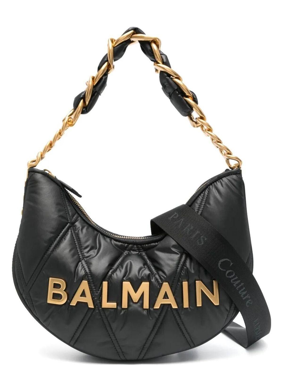 ハンドバッグ BALMAIN Woman Handbag Black DN1DA907LRHA 0PA B-Buzz Dynasty Small leather bag black black - Women | BALMAIN