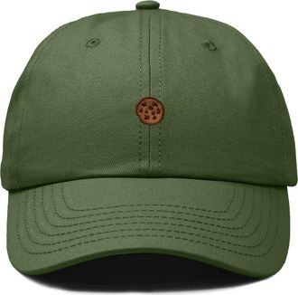 Dalix Cookie Dad Cap in Olive at Nordstrom