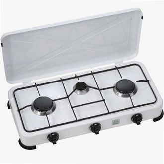 Kemper Kemper Group 104982 Hobs Blanco Encimera Encimera De Gas 3 Zona(s)