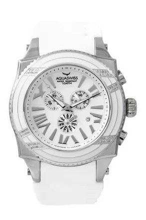 Aquaswiss Mens Swissport XG D Diamond Sporty Watch, 63mm - 0.75 ctw in White at Nordstrom Rack