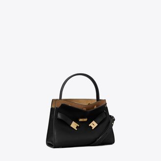 Tory Burch Womens Petite Lee Radziwill Double Bag, One Size