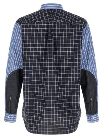 Junya Watanabe Mens Blue Cotton Blouse