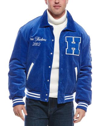 Hudson Corduroy Varsity Jacket