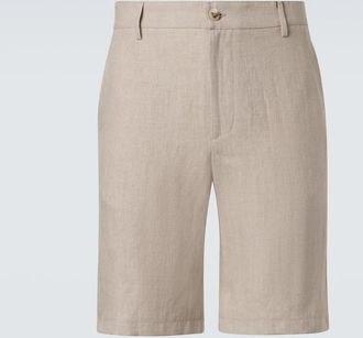 Canali Linen Bermuda shorts