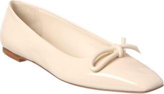 Ferragamo Ferragamo Knot Detail Leather Flat