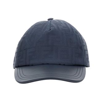 Fendi Hats & Caps, male, Blue, ONE SIZE, Baseball Cap