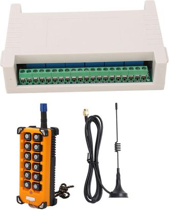 OEM Codificador De Control Remoto De 12 Botones, 433m, Con Canal De Antena, Kit De Rel&eacute; De Controlador Inal&aacute;mbrico, Dc24v