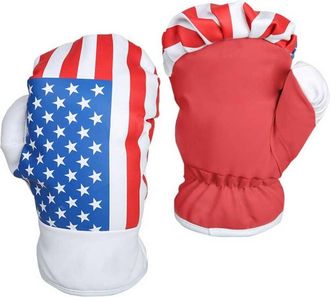 Trade Shop Trade Shop - Guantoni Da Boxe Pugilato Giocattolo Bambini America Stelle E Strisce Plastica