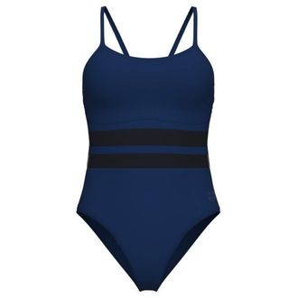 Arena Mesh Equals Swimsuit Back B Badeanzug f&uuml;r Damen | blau