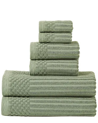 Superior Highly Absorbent 6Pc Cotton Towel Set