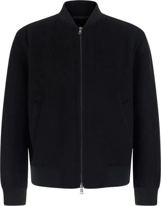 low brand Bomber Double Wool - Heren - Jassen - Zwart - Maat: L Wol