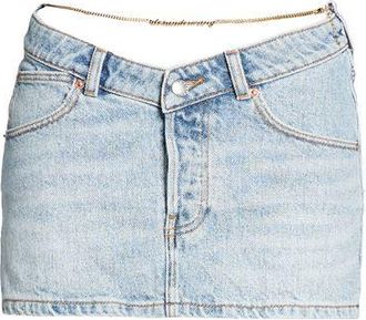 Alexander Wang BOTTOMWEAR - Denim skirts on YOOX.COM