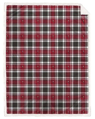 Pegasus Sports Tampa Bay Buccaneers Nfl Team Plaid Sherpa Oversized Blanket