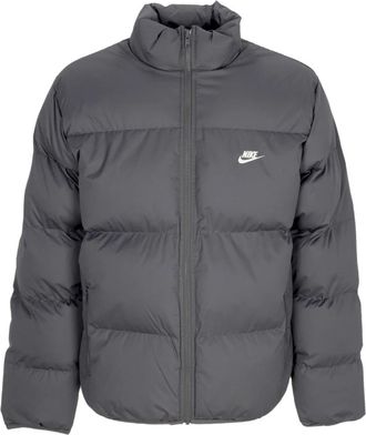 Nike Piumino Jas - Heren - Outdoorjassen - Grijs - L - Polyester - Fitness