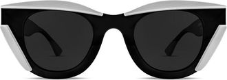 Thierry Lasry Dismissy 029 Womens Sunglasses White Size 48