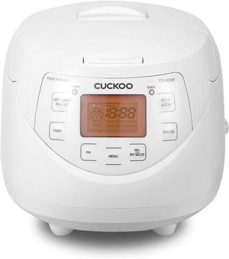 The Cuckoos Nest CR-0633F 6-Cup (Uncooked) Micom Rice Cooker in White at Nordstrom