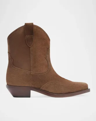 Schutz Nash 30MM Suede Ankle Boots