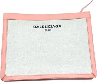 Balenciaga Pre-owned Fabric balenciaga-bags - Dames - Vintage Clutch - Roze - ONE Size - Vintage