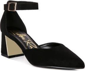 London Rag Rory Pointed Toe Pump in Black at Nordstrom Rack, Size 5
