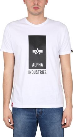 Alpha Industries Logo Print T-shirt