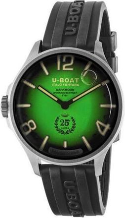 U-Boat Capsoil Darkmoon 25 Ss Soleil Quartz Green Dial Mens Watch 2031