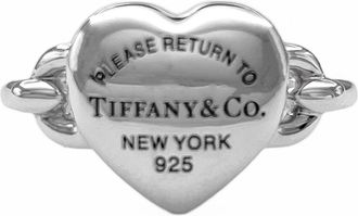 Tiffany & Co. Silver Silver 925 Band Ring (Pre-Owned)