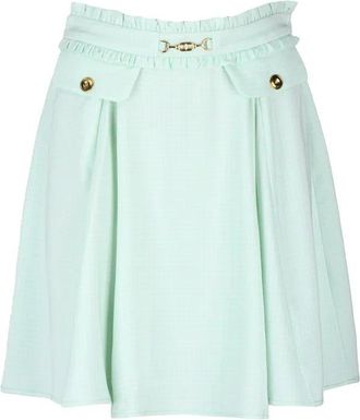 Elisabetta Franchi A-Line Skirt - Aquamarine