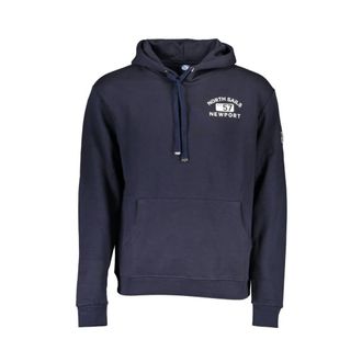 North Sails Heren, Sweatshirts & Hoodies, Blauw, Maat: 2XL Katoen